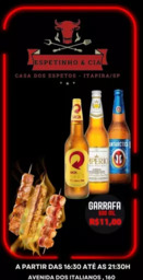 Espetinho e Cerveja
