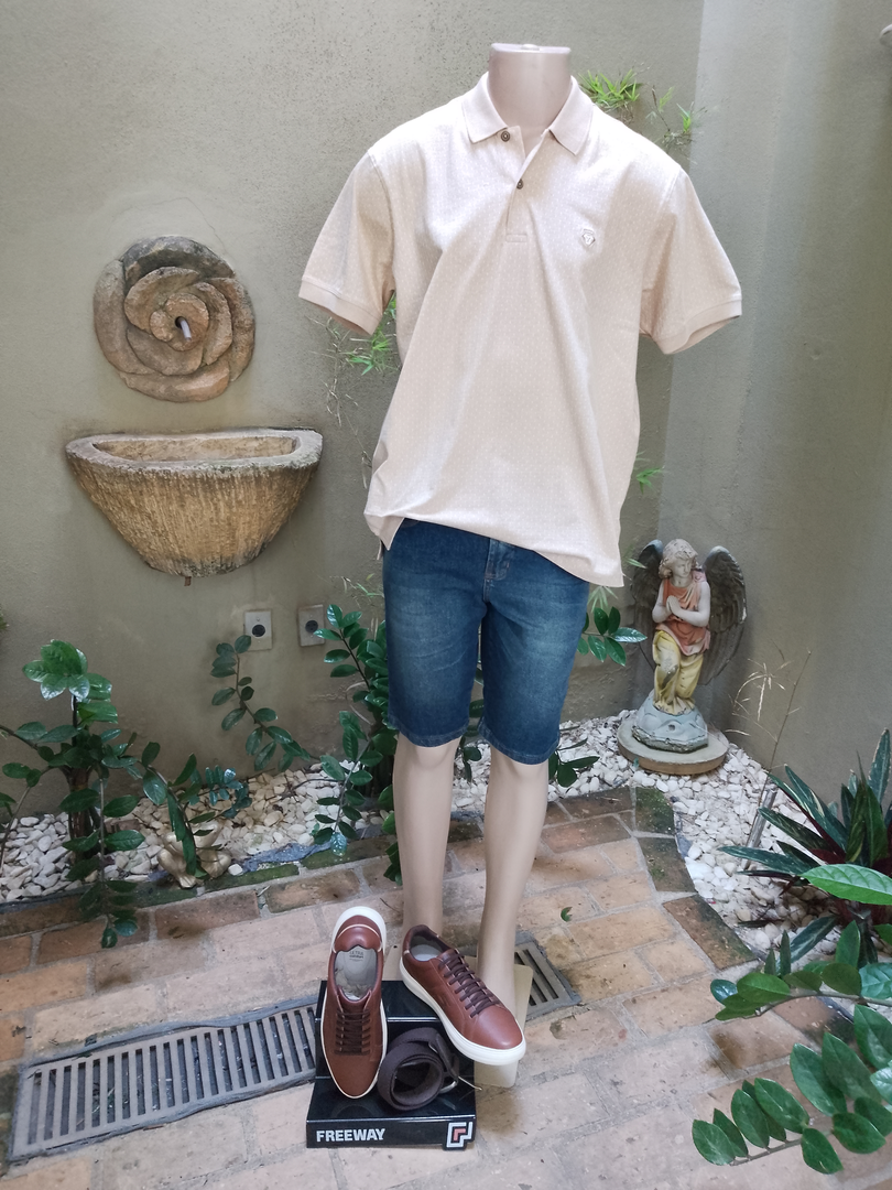 Polos Bermudas e Calçados