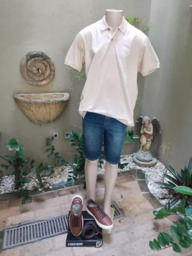 Polos Bermudas e Calçados