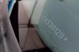 Gravação da Numeração do Chassi no Vidro