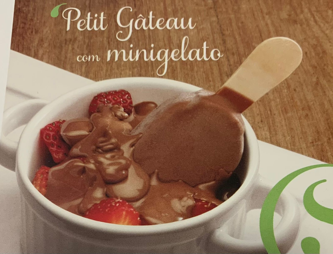 Piti Gâteau com minigelato