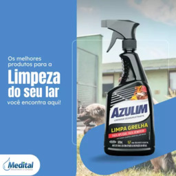 Azulim Limpa Grelha