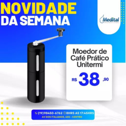 Moedor de Café Pratico Unitermi
