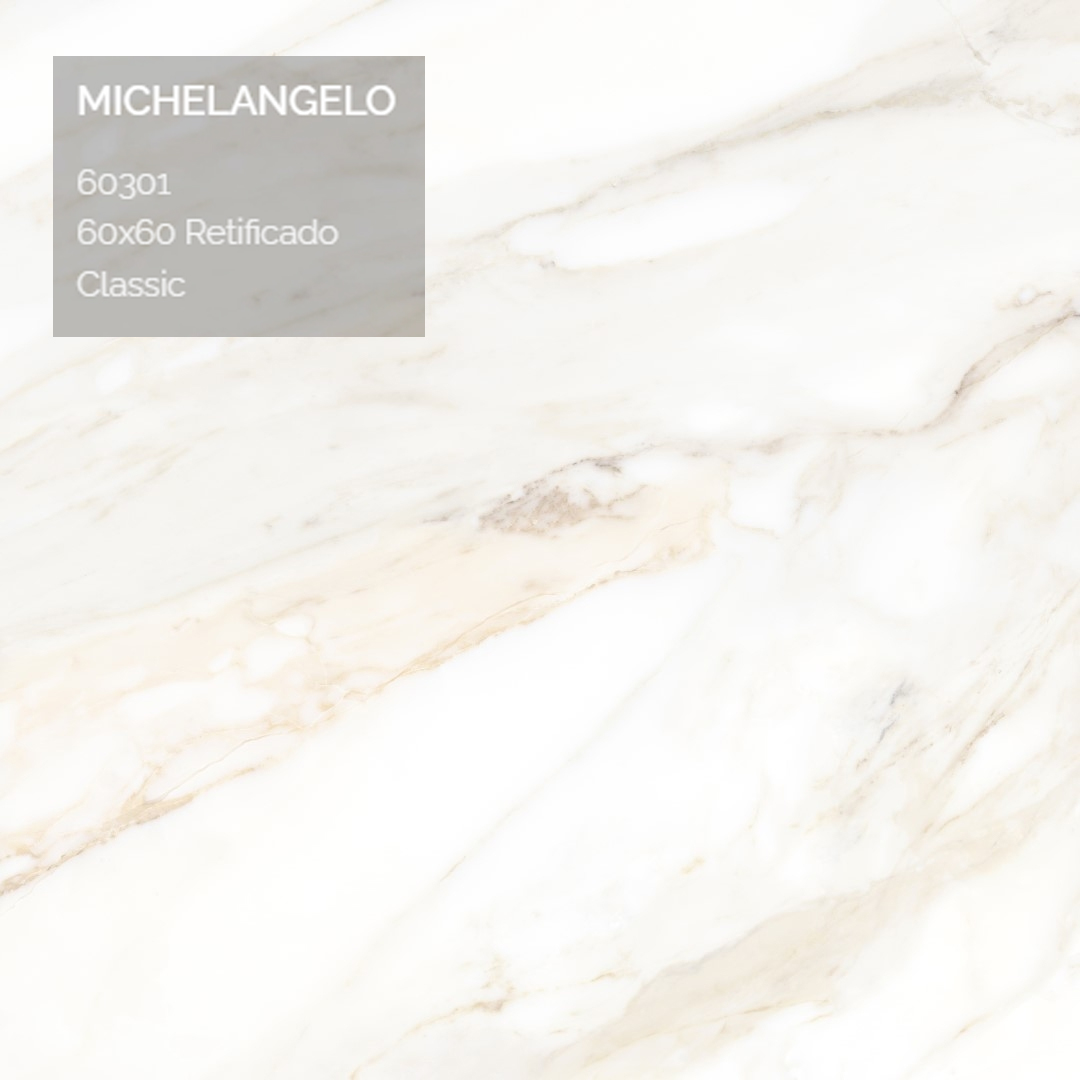 Piso Michelangelo 60x60 Retificado