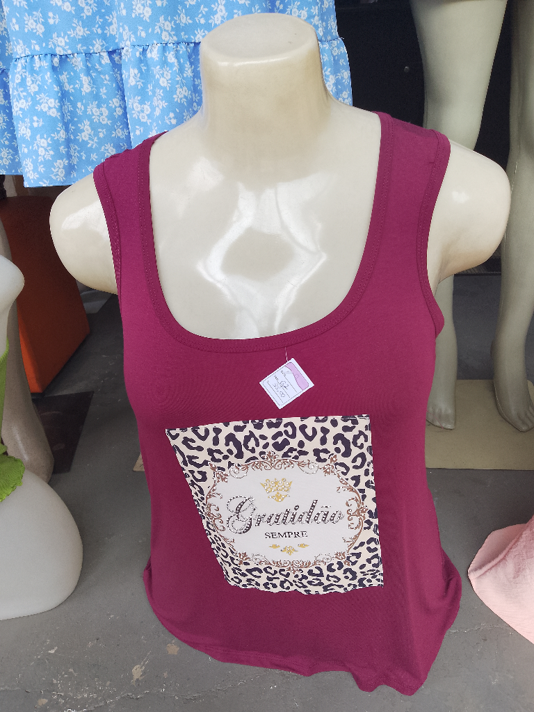 Blusa Regata Feminina