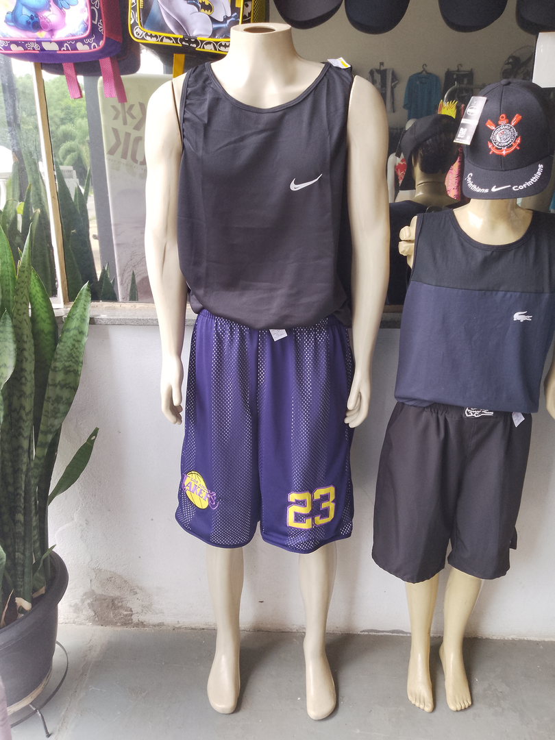 Conjunto de Basquete Masculino Treino Academia
