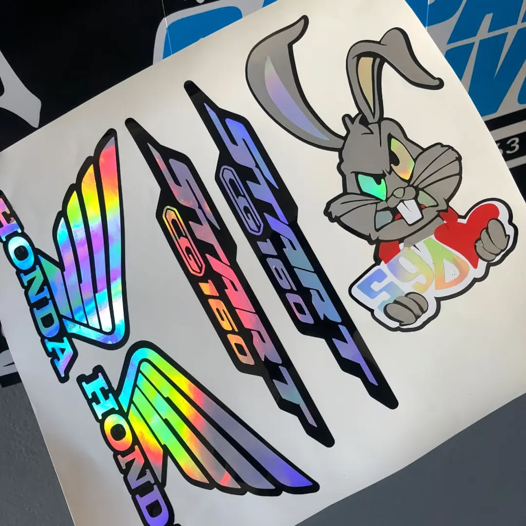 Adesivos Holográficos Personalizadas