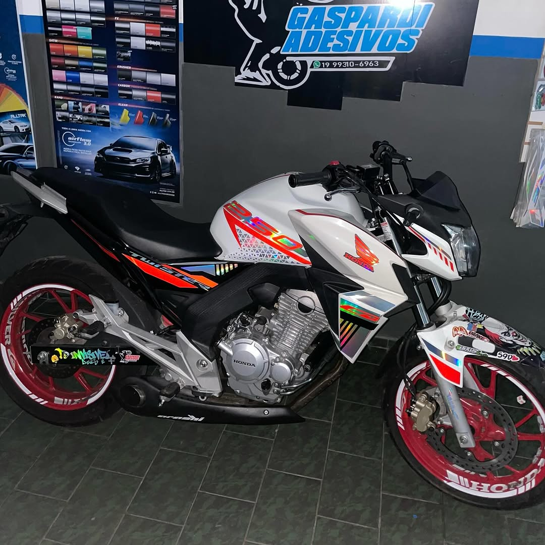 Adesivos Holográficos Personalizados Honda