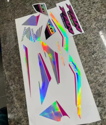Adesivos Holográficos Personalizados Honda