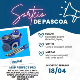 Sorteio de Páscoa MOP PERFECT PRO