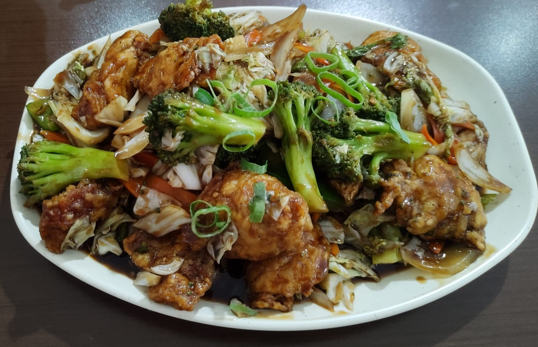 Peixe com Legumes
