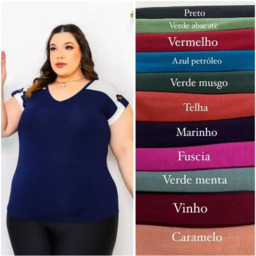 Blusa Feminina Plus Size