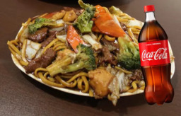 PROMOÇÃO Yakissoba Grande + Coca Cola de 1 Litro