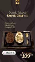 Ovo de Páscoa Duo Do Chef