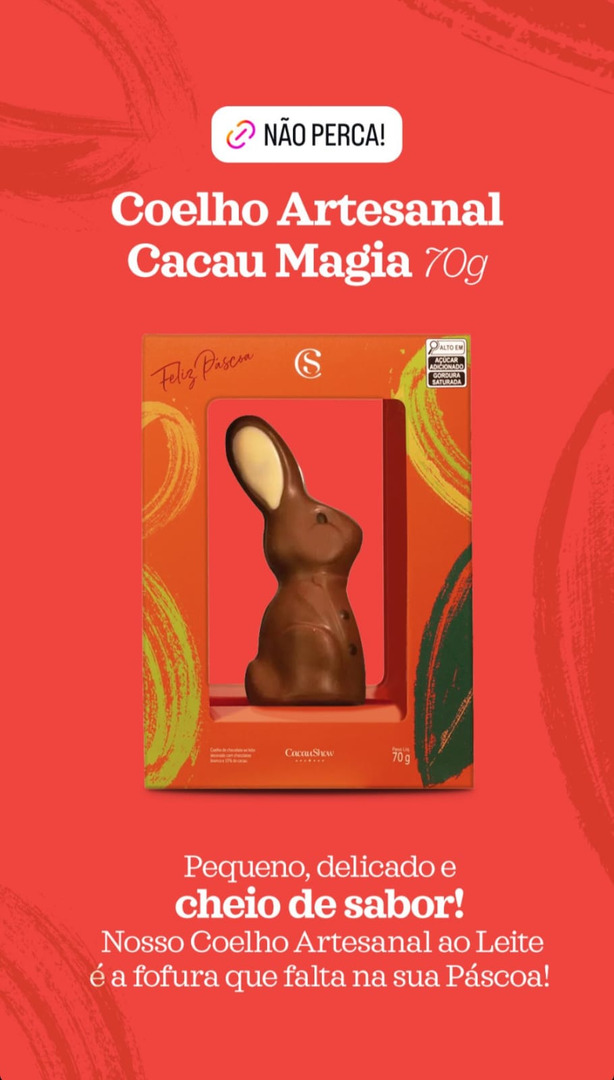 Coelho Artesanal Cacau Magia