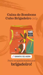 Caixa de Bombons Cubo Brigadeiro
