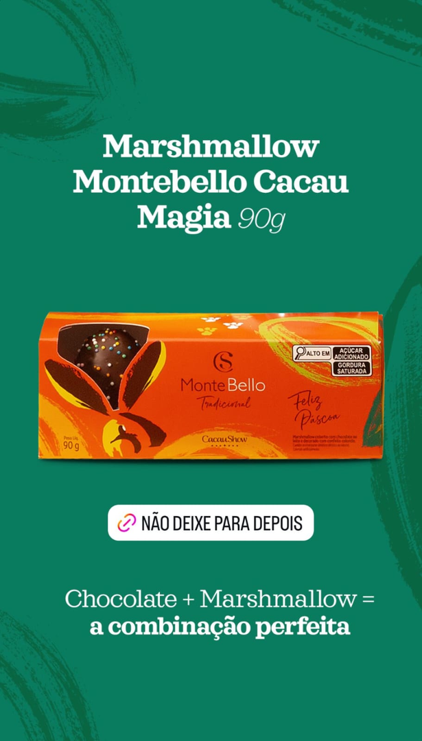 Marshmallow Montebello Cacau Magia