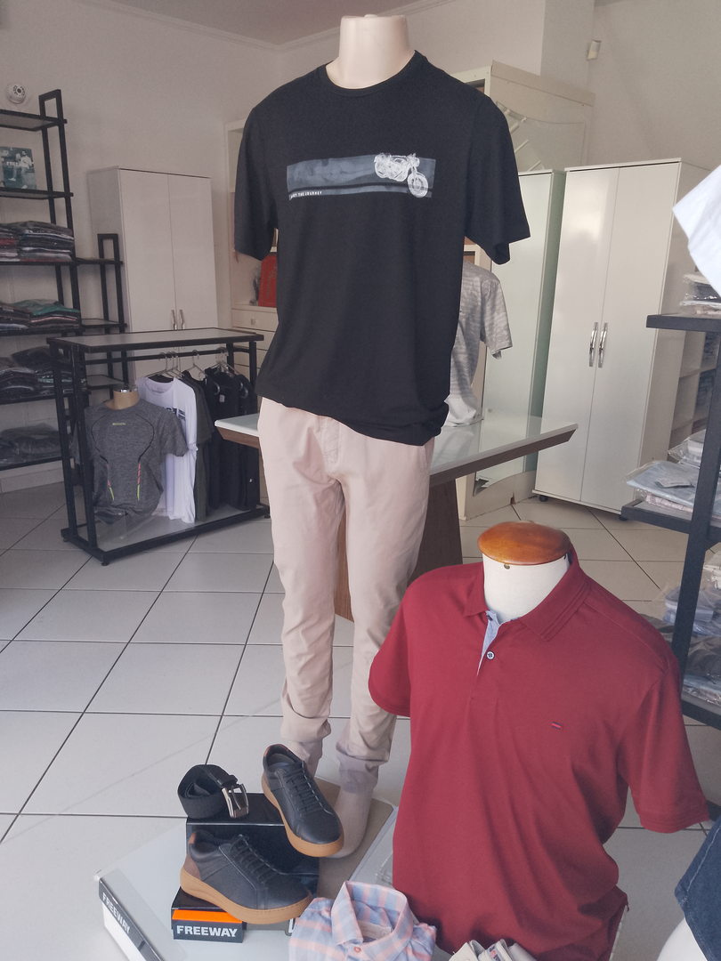Venha Conhecer! Camisas, Calças e Acessários Masculinos!