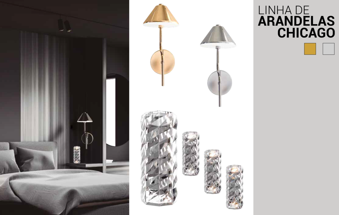 LINHA DE ARANDELAS CHICAGO