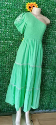 Vestido Ombro Só Verde