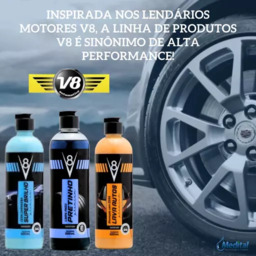 INSPIRADA NOS LENDÁRIOS MOTORES V8, A LINHA DE PRODUTOS V8 É SINÔNIMO DE ALTA PERFORMANCE