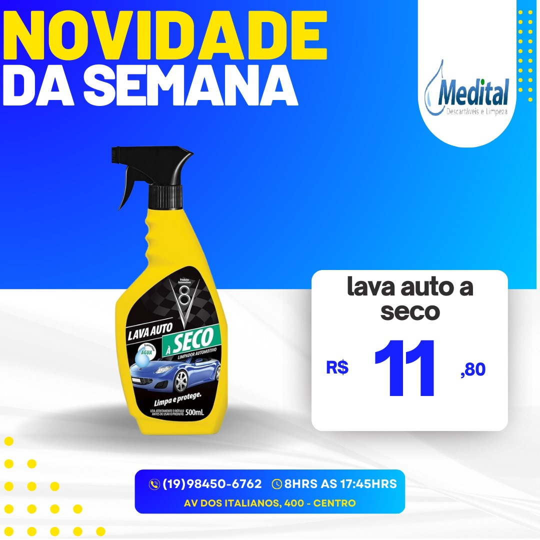 lava auto a seco
