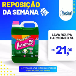 LAVA ROUPA HARMONIEX 5L