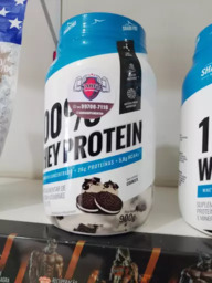 100% Whey Protein Concentrado 900g - Shark Pro Sabor Cookies