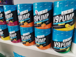 V9 Pump Pre Workout 300g Sabores Variados - Shark Pro