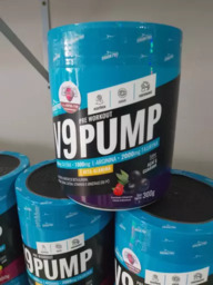 V9 Pump Pre Workout 300g Sabores Variados - Shark Pro