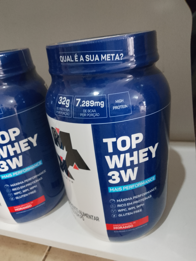 Top Whey 3w Mais Performance Max Titanium 900 g