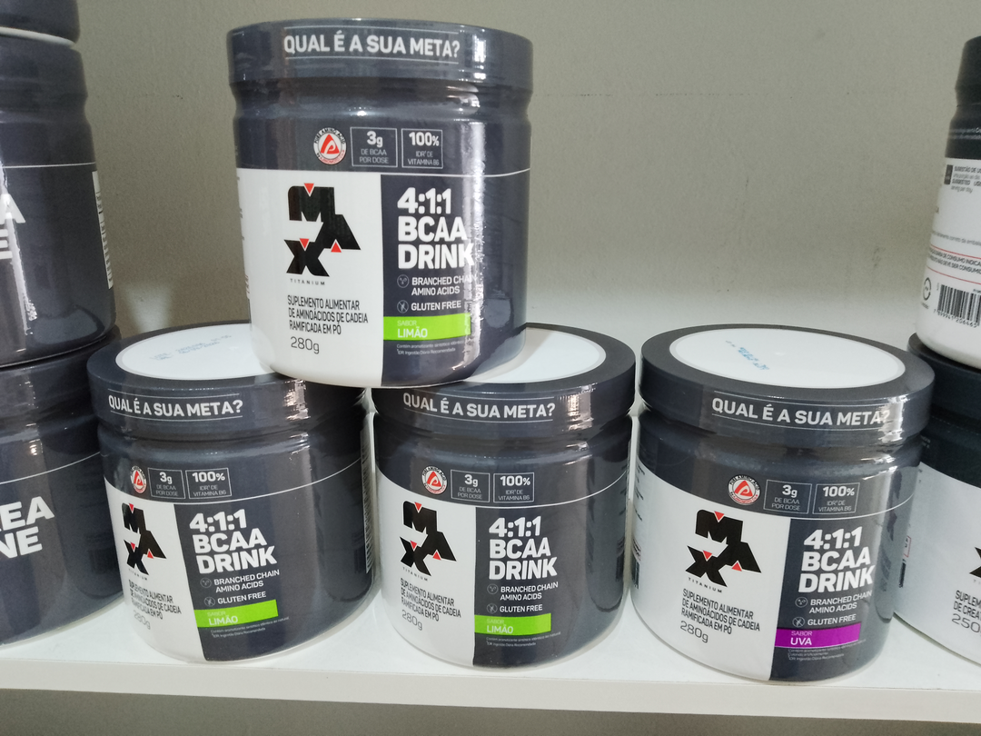 Bcaa Drink 4:1:1 Sabores Variados 280g - Max Titanium