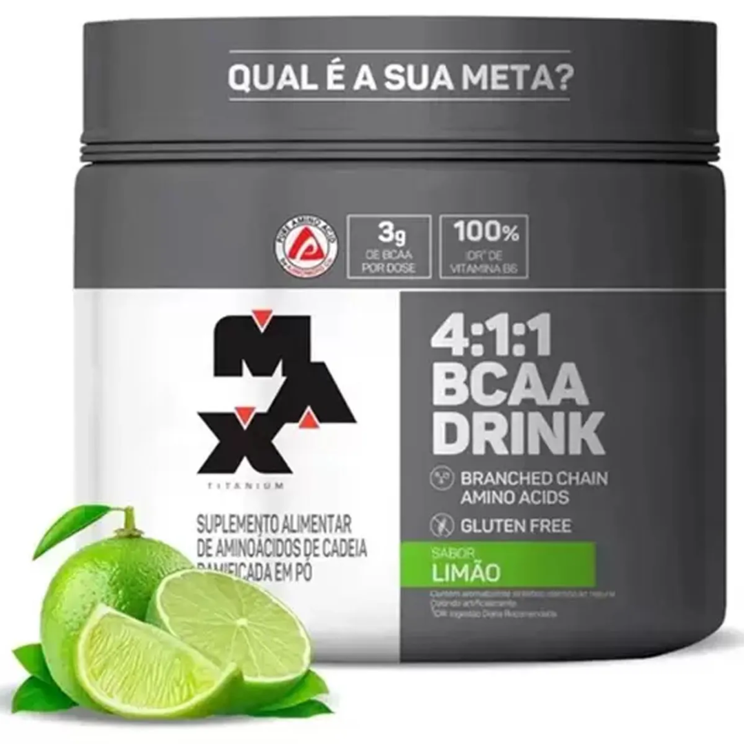 Bcaa Drink 4:1:1 Sabores Variados 280g - Max Titanium