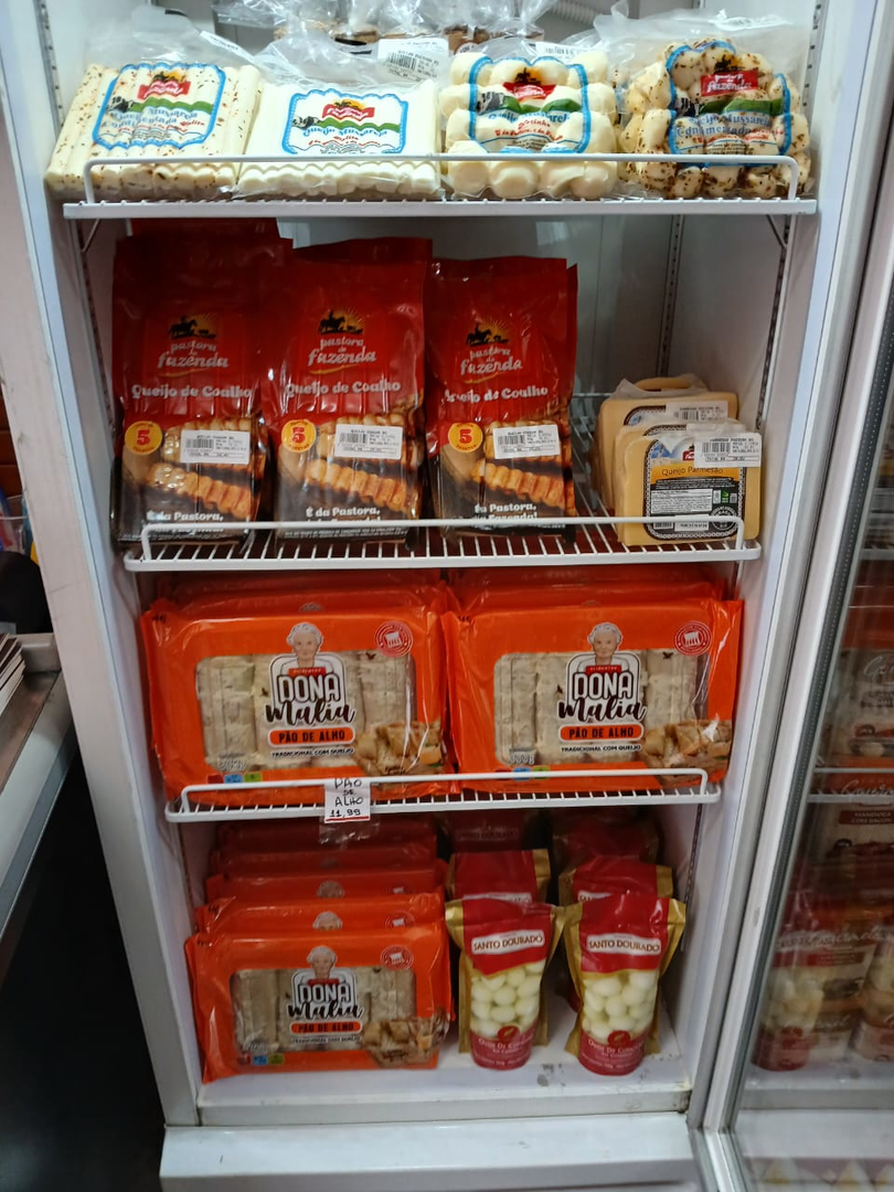 Queijo Coalho, Queijo Bolinha, Variedade de Queijos, Pão de Alho