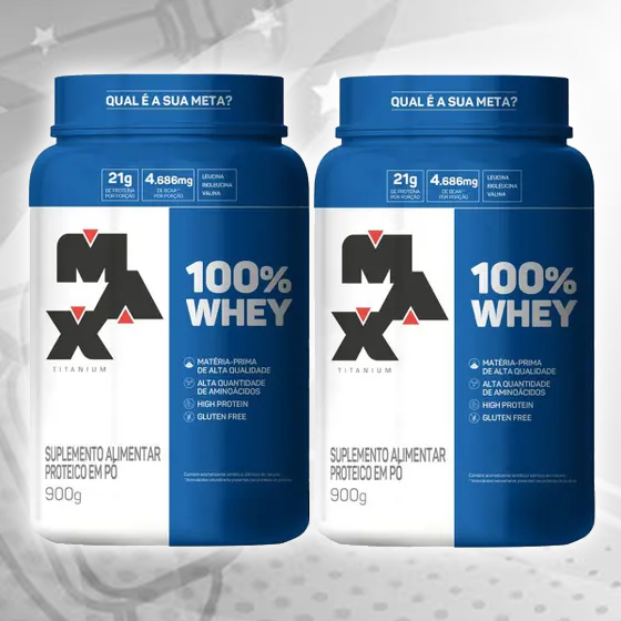 Top Whey 3w Mais Performance Max Titanium 900 g