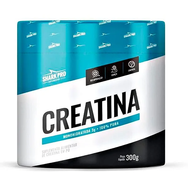 Creatina Shark Pro Monohidratada 300g