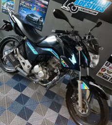 Kit de adesivos holográfico e azul refletivo