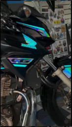 GASPARDI ADESIVOS | Kit de faixas holográfico e azul refletivo