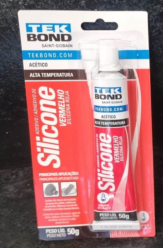 Cola Silicone Alta temperatura