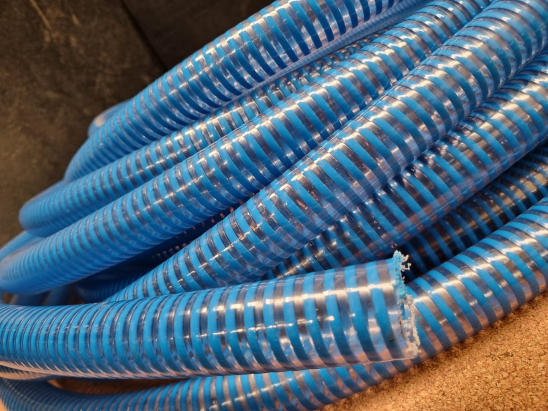 Mangote azul PVC