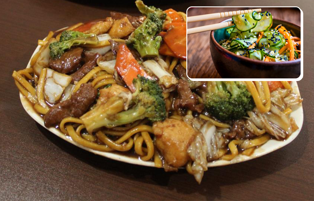 Yakissoba Tradicional Padrão Salada Sumonomo
