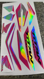 Variedade em kit de adesivos