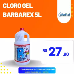 Cloro Gel Barbarex 5L