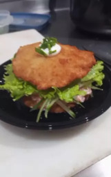 Hambúrguer de Salmão