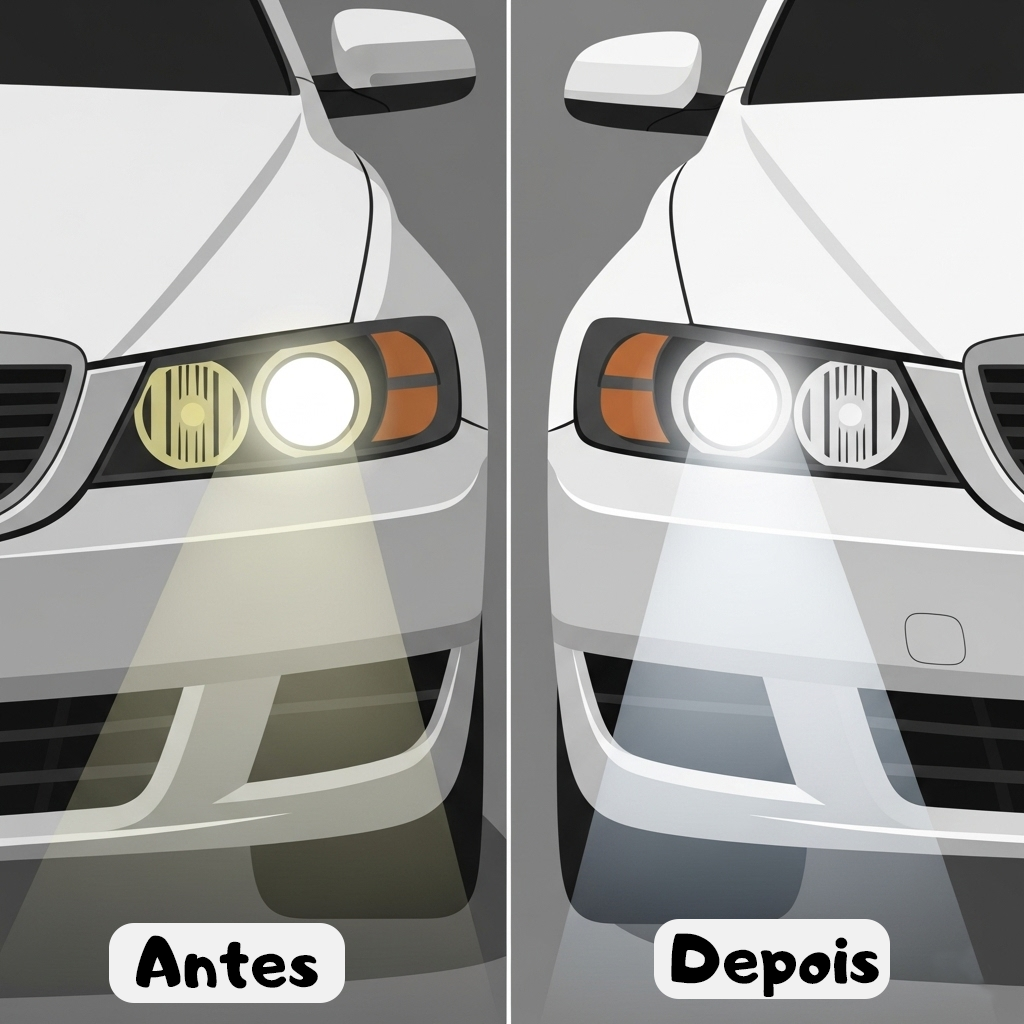Faróis Renovados, Visibilidade e Segurança em Dobro