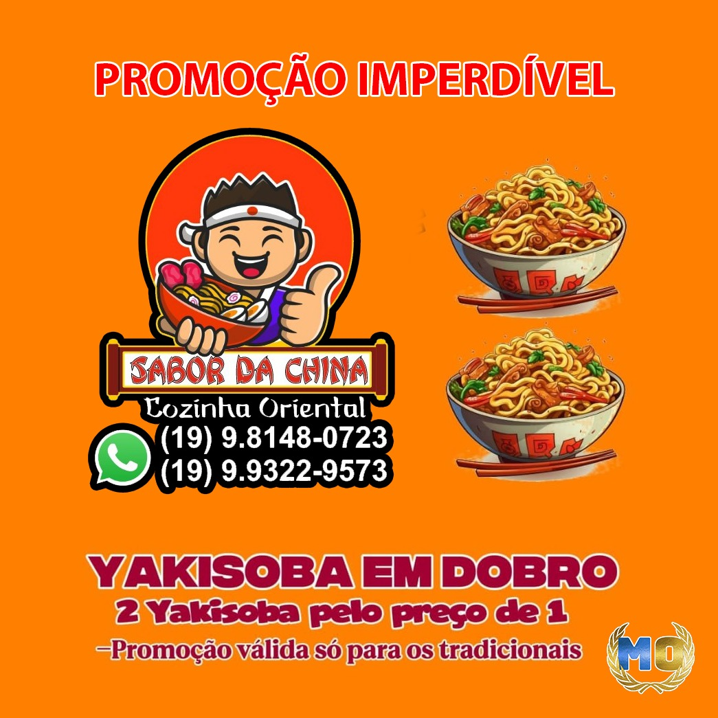 Promoção Yakisoba em Dobro!