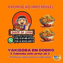 Promoção Yakisoba em Dobro!
