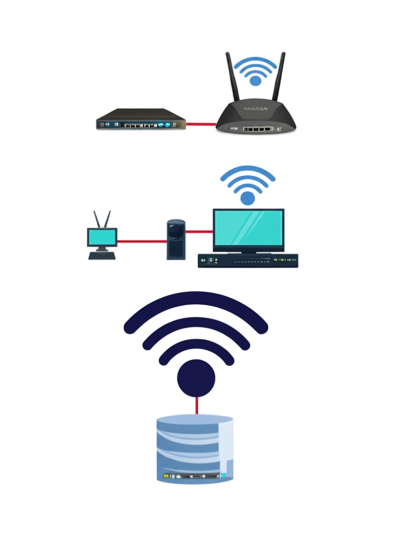 Configuração de Rede e Wi-Fi