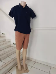 Camisa Gola Polo Azul Escuro