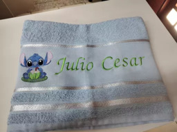 Toalha de Mão Personalizada Stitch